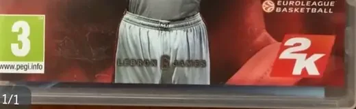 NBA 2K14, the PEGI square on its front