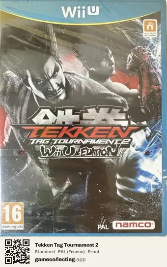 Tekken Tag Tournament 2 Nintendo Wii U, France box front