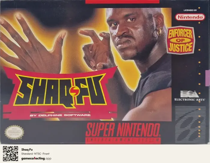 Shaq Fu Super Nintendo Entertainment System, NTSC box front