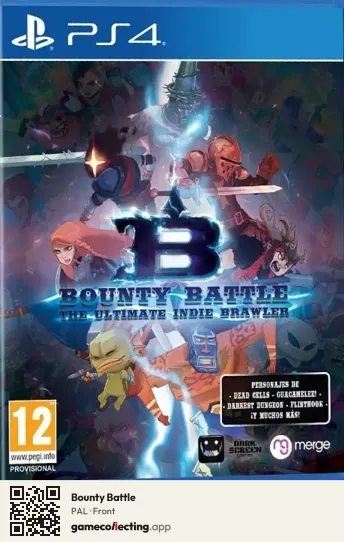 Bounty Battle PlayStation 4, PAL box front