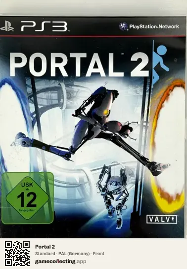 Portal 2 PlayStation 3, Germany box front