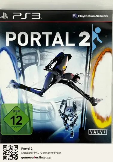 Portal 2 PlayStation 3, Germany box front