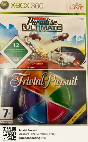 Trivial Pursuit Xbox 360, Germany box front