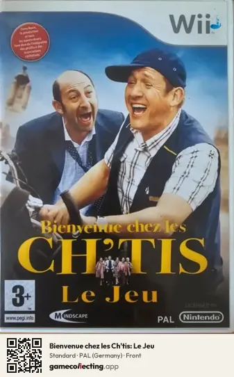 Bienvenue chez les Ch'tis: Le Jeu Nintendo Wii, Germany box front