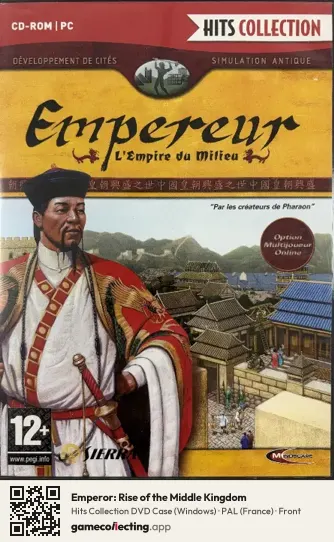 Emperor: Rise of the Middle Kingdom Computer, France box front