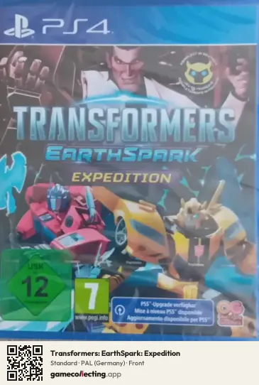 Transformers: EarthSpark: Expedition PlayStation 4, Germany box front