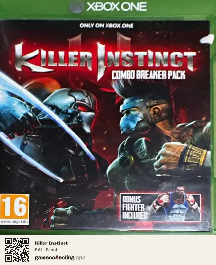 Killer Instinct Xbox One, PAL box front