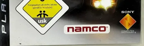 Ridge Racer 7, the USK square on its front