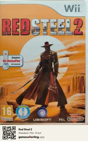 Red Steel 2 Nintendo Wii, PAL box front
