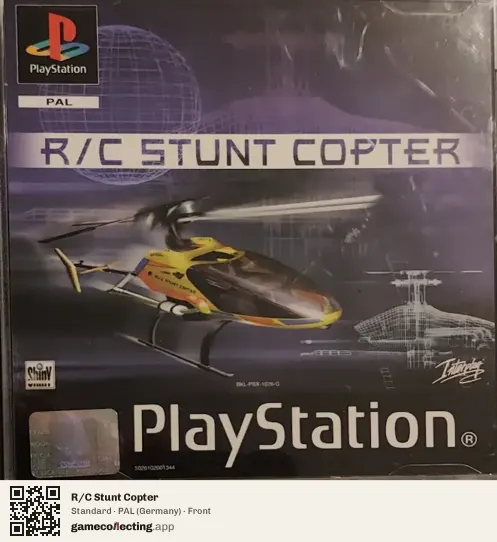 R/C Stunt Copter PlayStation, Germany box front