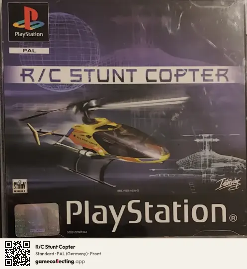 R/C Stunt Copter PlayStation, Germany box front