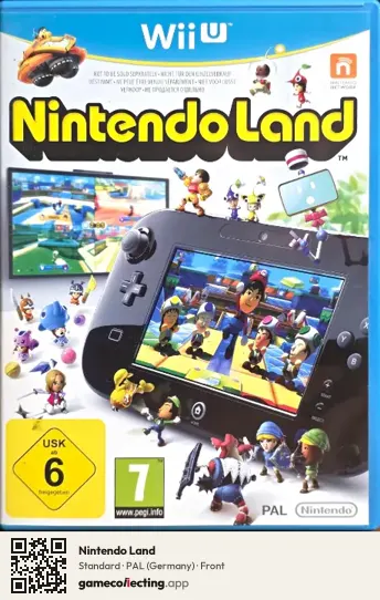 Nintendo Land Nintendo Wii U, Germany box front