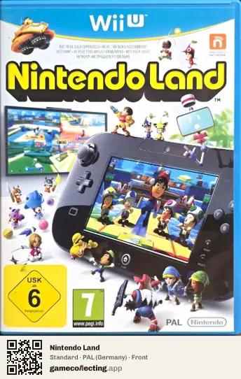 Nintendo Land Nintendo Wii U, Germany box front