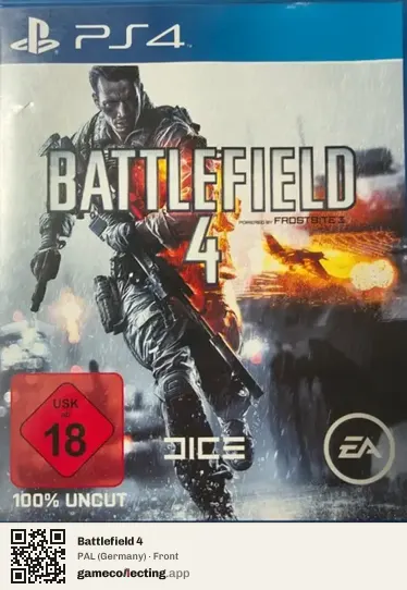 Battlefield 4 PlayStation 4, Germany box front