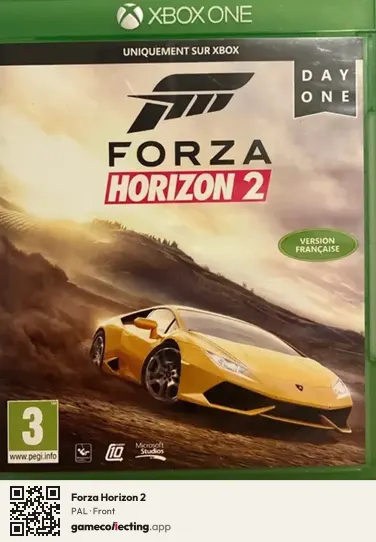Forza Horizon 2 Xbox One, PAL box front