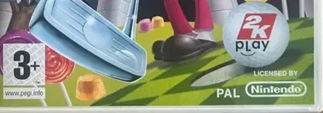 Carnival Games: MiniGolf, the PEGI square on its front