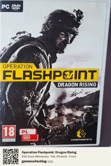 Operation Flashpoint: Dragon Rising Computer, Poland box front
