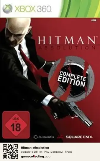 Hitman: Absolution Xbox 360, Germany box front