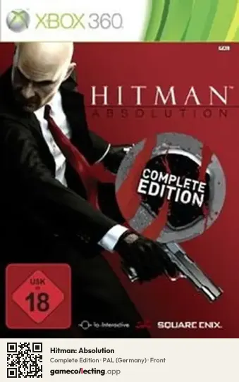 Hitman: Absolution Xbox 360, Germany box front