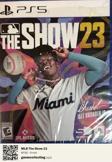 MLB The Show 23 PlayStation 5, NTSC box front