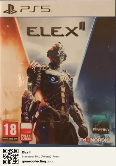 Elex II PlayStation 5, Poland box front