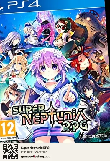 Super Neptunia RPG PlayStation 4, PAL box front