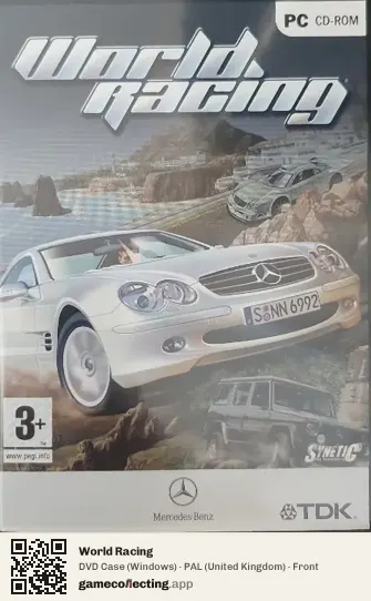 World Racing Computer, United Kingdom box front