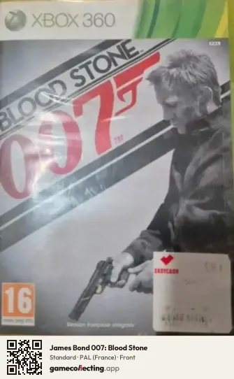 James Bond 007: Blood Stone Xbox 360, France box front