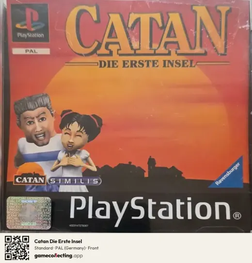 Catan Die Erste Insel PlayStation, Germany box front