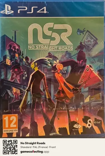 No Straight Roads PlayStation 4, France box front