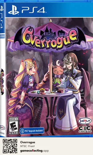 Overrogue PlayStation 4, NTSC box front