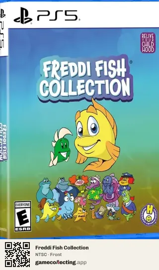 Freddi Fish Collection PlayStation 5, NTSC box front