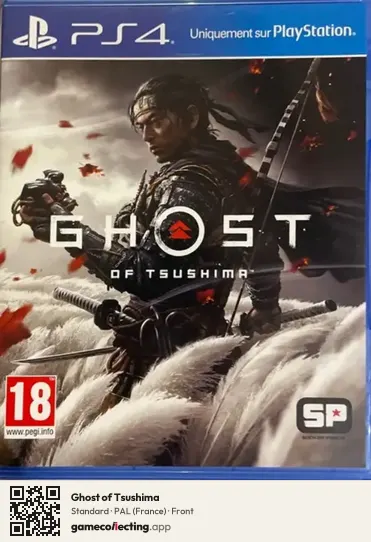 Ghost of Tsushima PlayStation 4, France box front