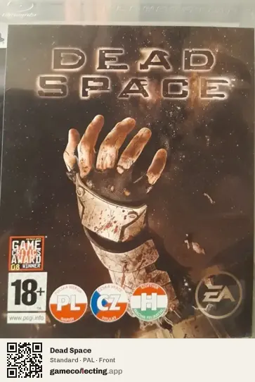 Dead Space PlayStation 3, PAL box front
