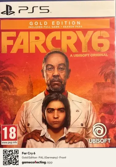 Far Cry 6 PlayStation 5, Germany box front