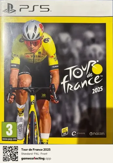 Tour de France 2025 PlayStation 5, PAL box front