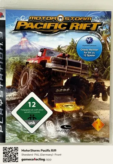 MotorStorm: Pacific Rift PlayStation 3, Germany box front
