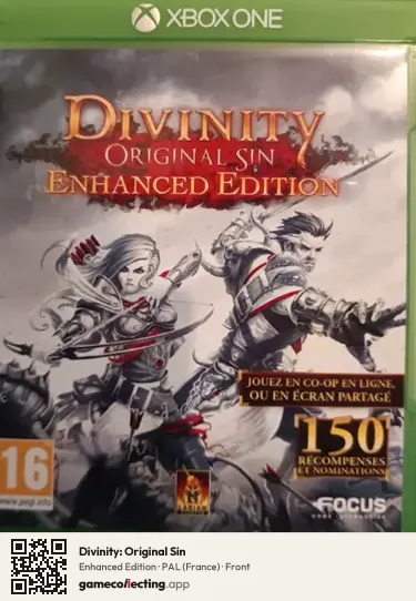 Divinity: Original Sin Xbox One, France box front