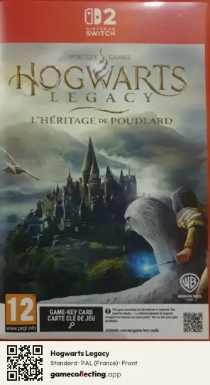 Hogwarts Legacy Nintendo Switch 2, France box front