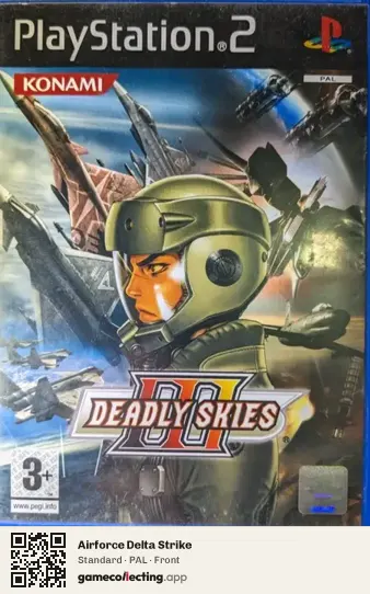 Airforce Delta Strike PlayStation 2, PAL box front