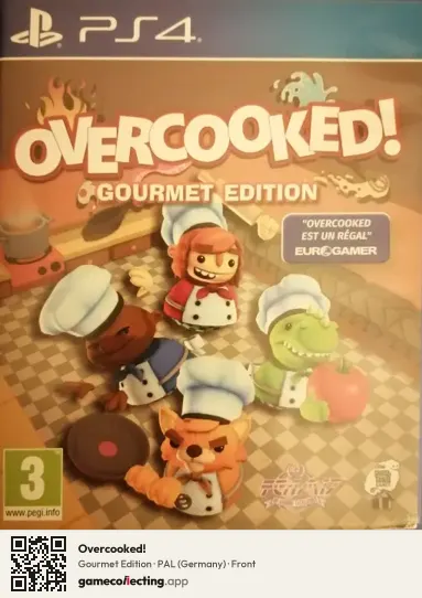 Overcooked! PlayStation 4, Germany box front