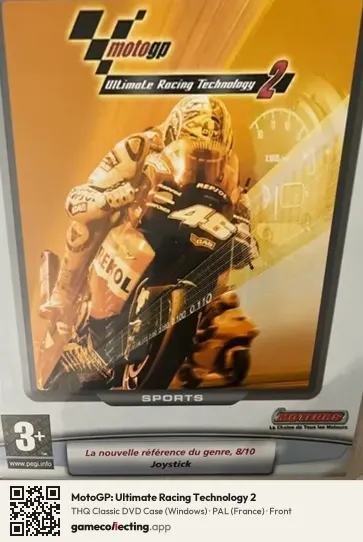 MotoGP: Ultimate Racing Technology 2 Computer, France box front