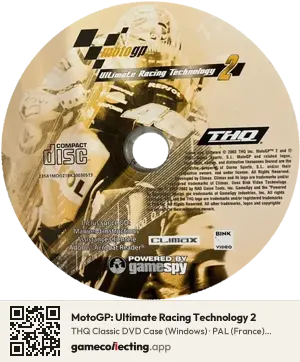 MotoGP: Ultimate Racing Technology 2 Computer, PAL disc