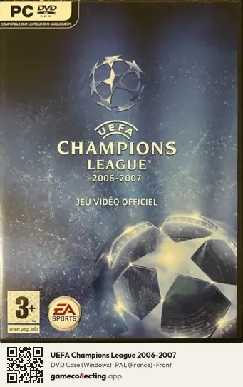 UEFA Champions League 2006-2007 Computer, France box front