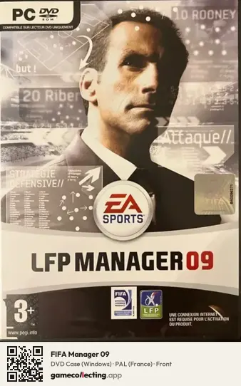 FIFA Manager 09 Computer, France box front
