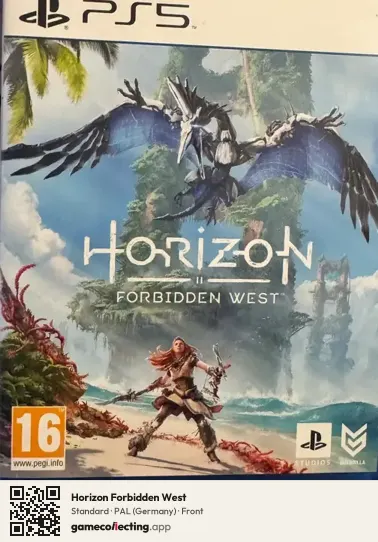 Horizon Forbidden West PlayStation 5, Germany box front