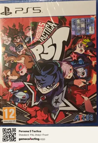Persona 5 Tactica PlayStation 5, Italy box front