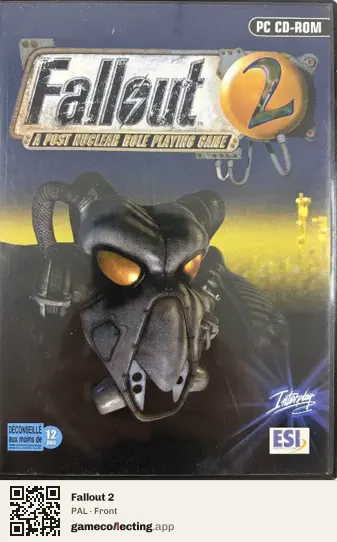 Fallout 2 Computer, PAL box front