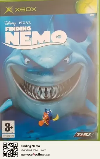 Finding Nemo Xbox, PAL box front