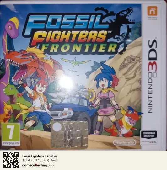 Fossil Fighters: Frontier Nintendo 3DS, Italy box front